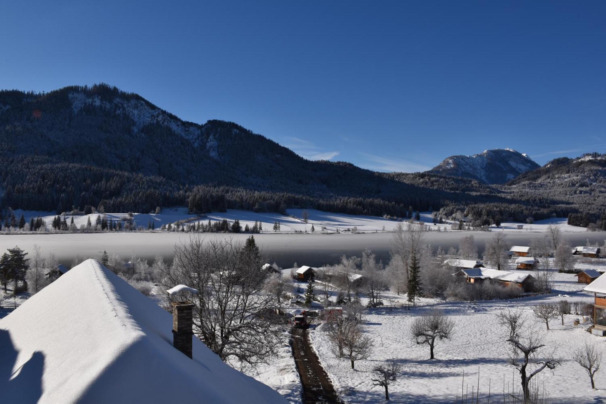 Haus Binder Appartement Weissensee Buitenkant foto