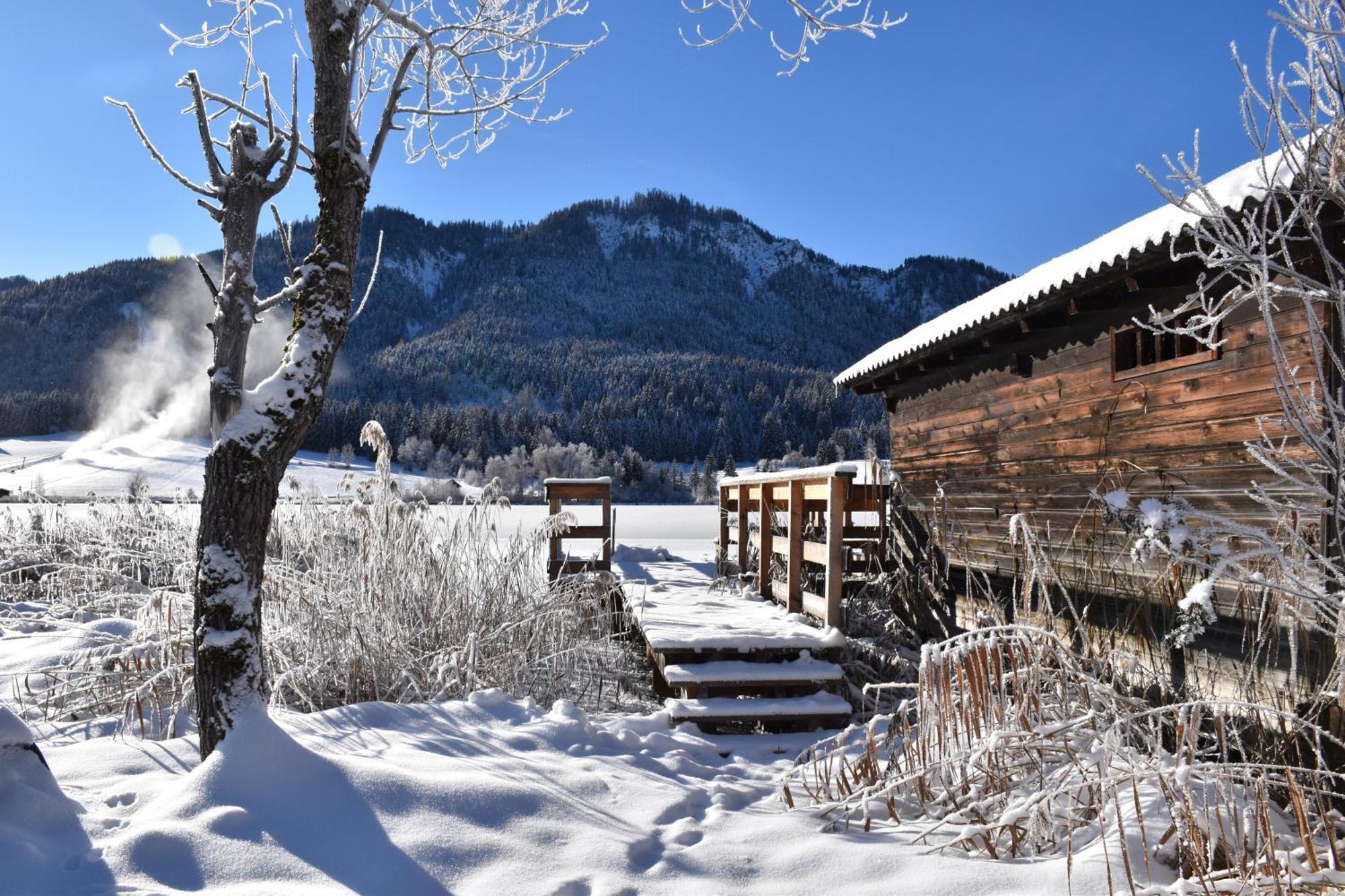 Haus Binder Appartement Weissensee Buitenkant foto