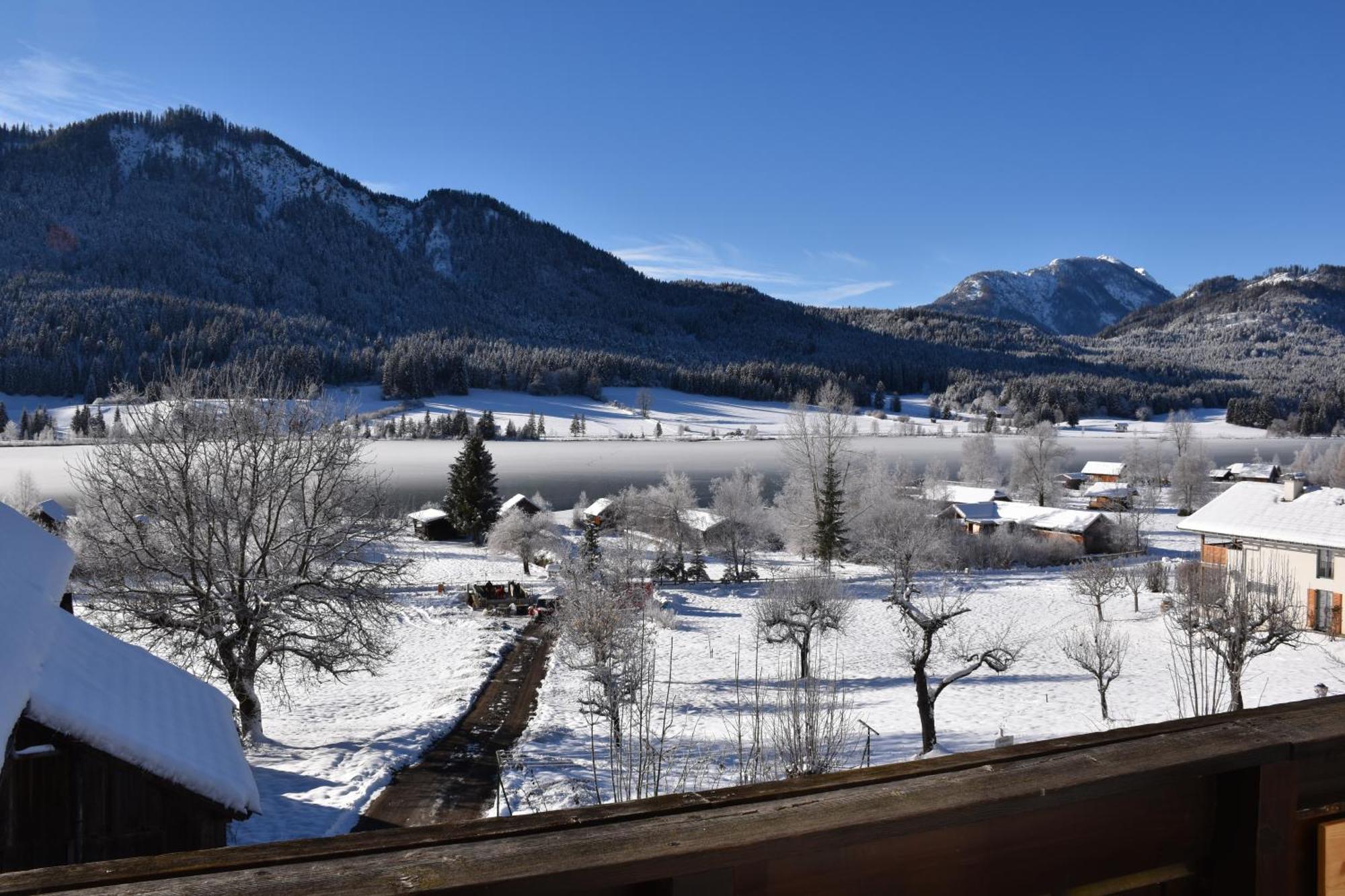 Haus Binder Appartement Weissensee Buitenkant foto