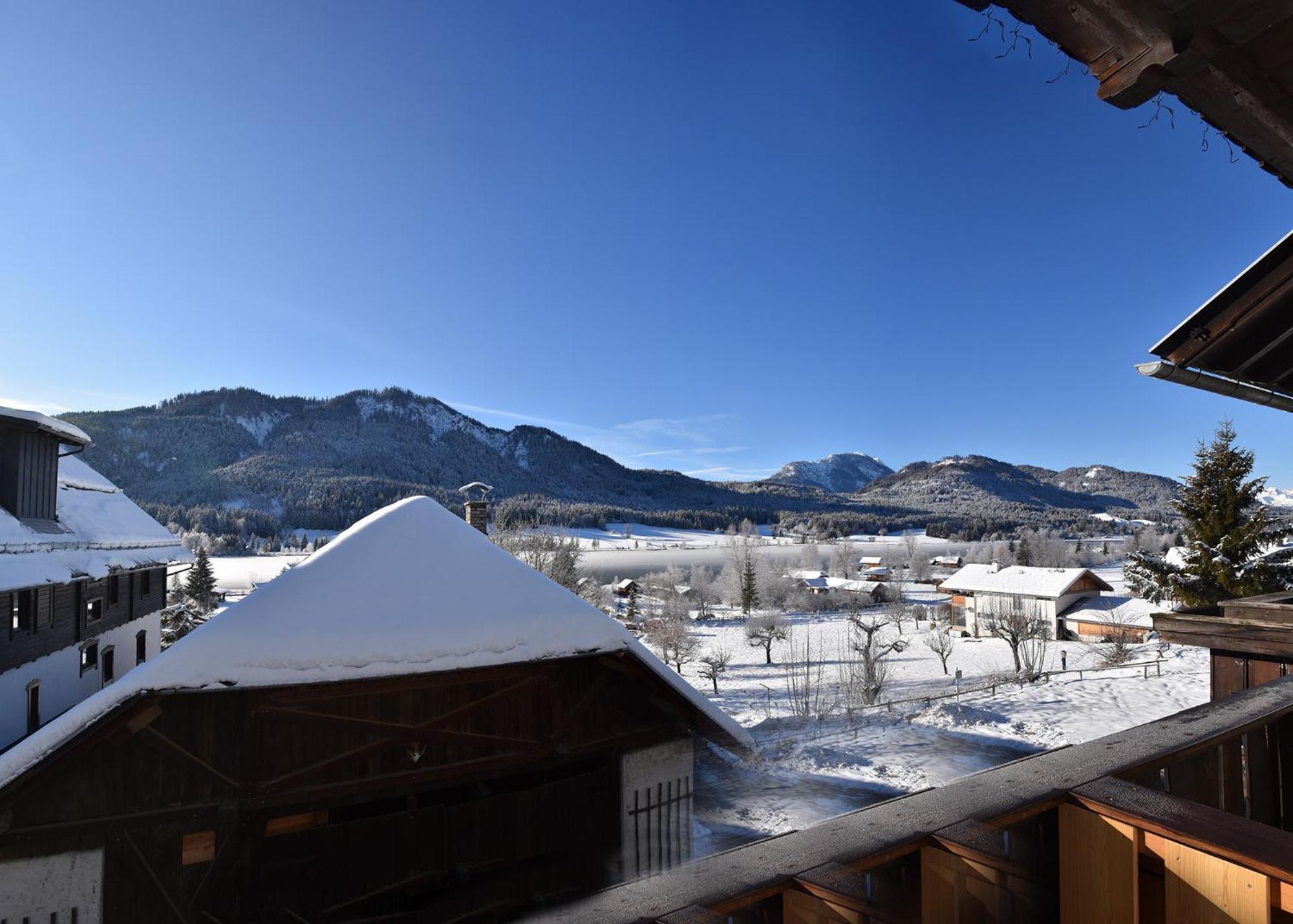 Haus Binder Appartement Weissensee Buitenkant foto